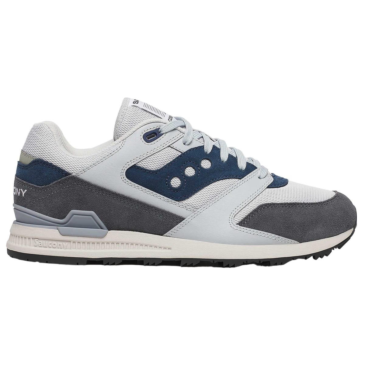 Saucony Saucony Men's Courageous Grey/Navy Trainers in Grey - 1