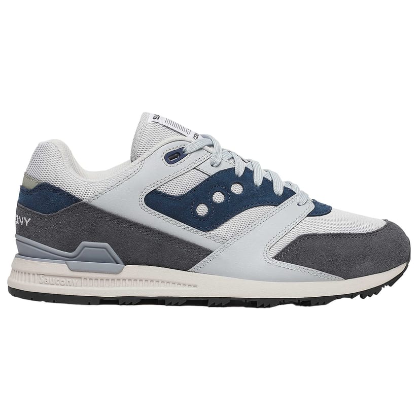 Saucony Saucony Men's Courageous Grey/Navy Trainers in Grey - 1