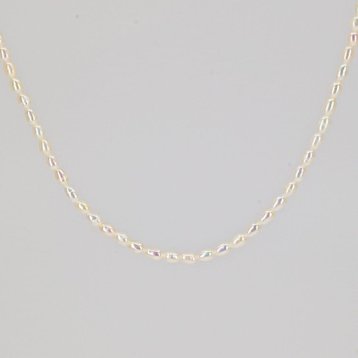 Nudie Jewellery Nudie Jewellery Women's 'Nudie' Perla Pearl Necklace in 18k Gold