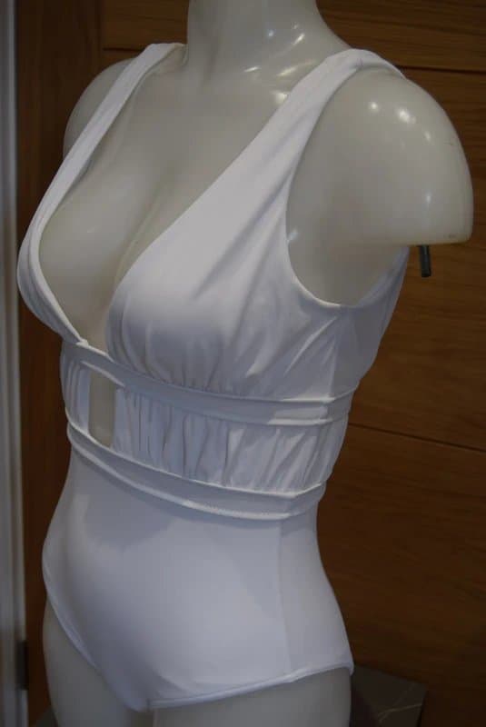 ASOS ASOS  Gathered plunge swimsuit size  UK 6