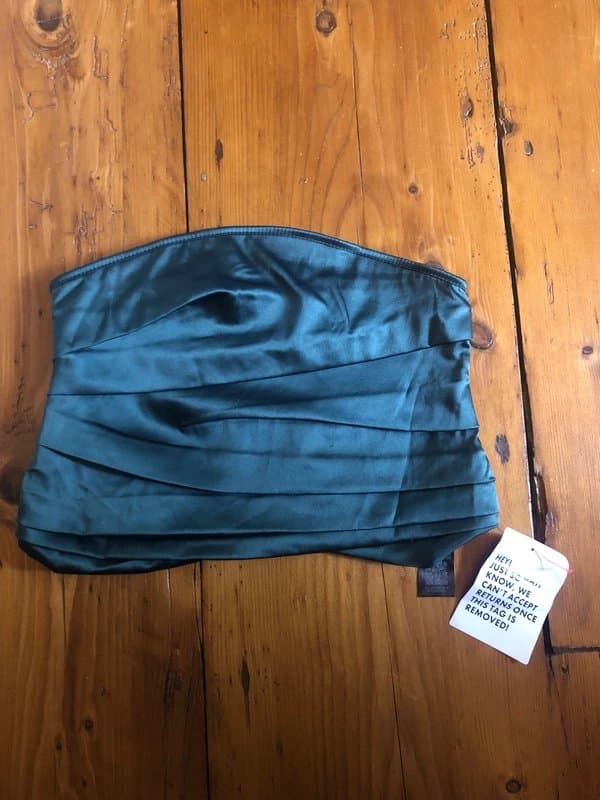 ASOS Asos satin corset top