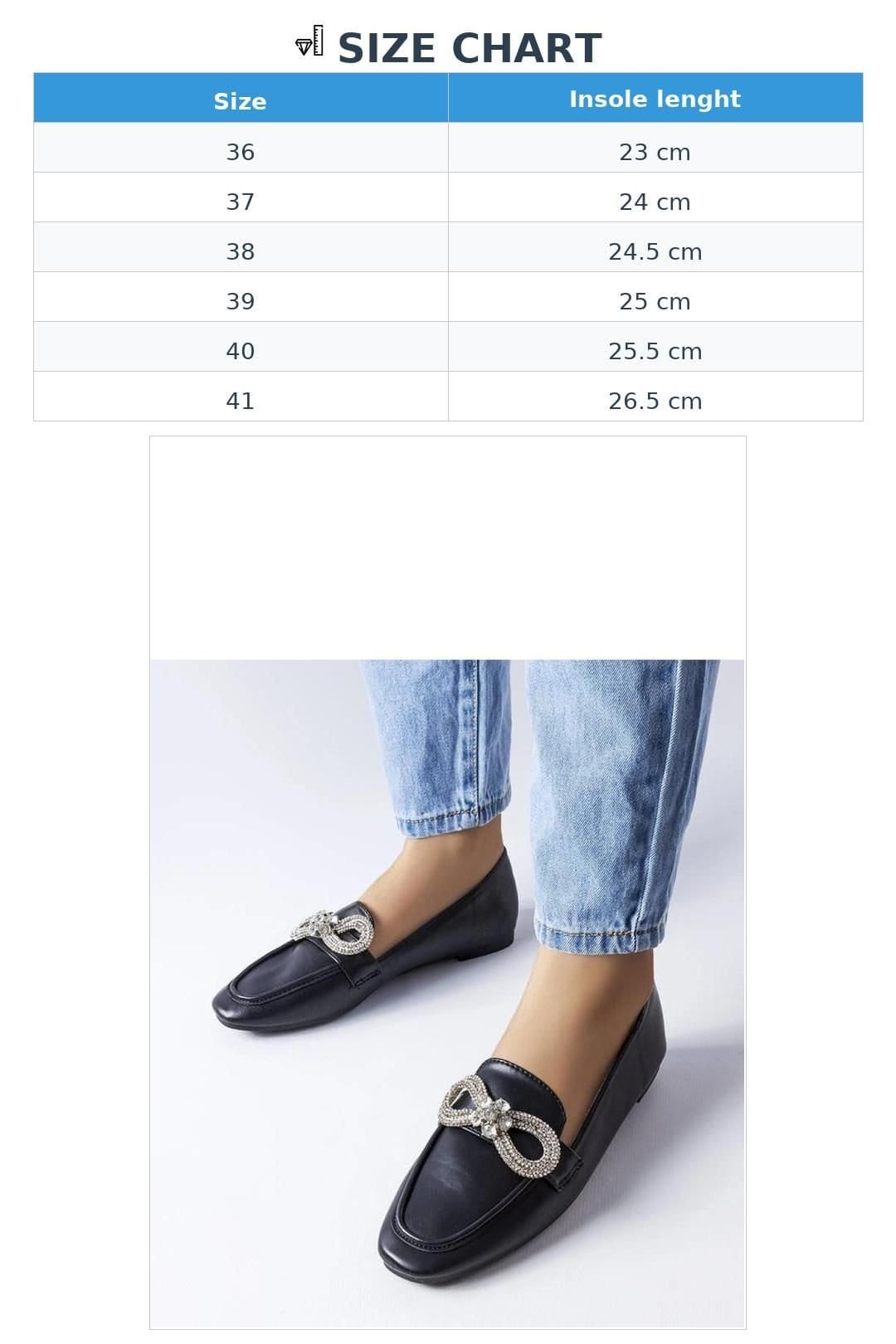Love Lace Love Lace Women's Elegant Slip On Zircon Embellished Moccasins for Summer Comfort in Black - 4