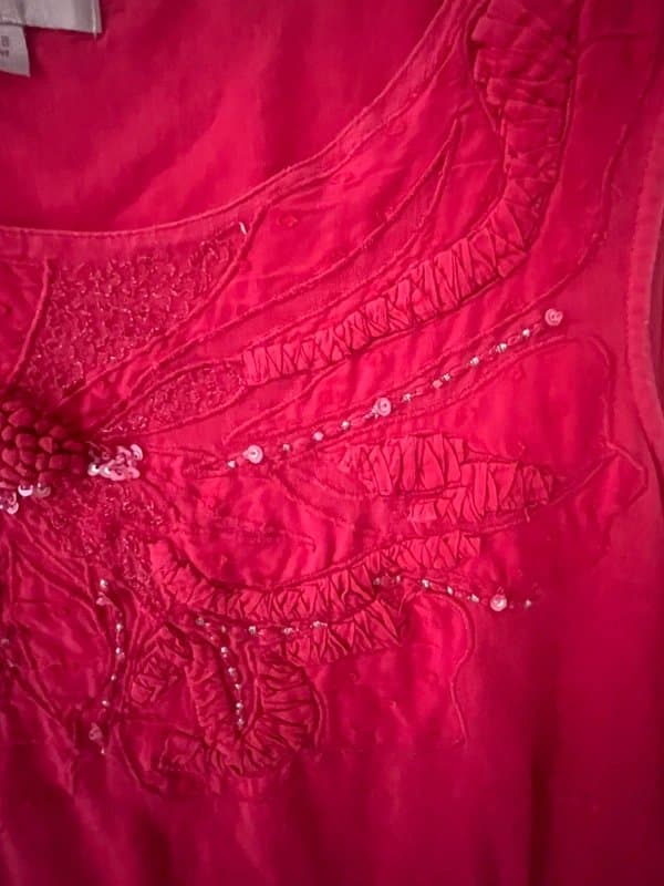Per Una Per Una Cerise Sleeveless Dress – UK 18