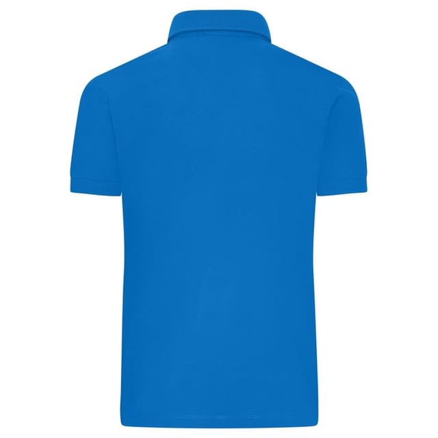 James and Nicholson James and Nicholson Men's Mercerised Cotton Regular Polo Shirt in Light Blue - 2