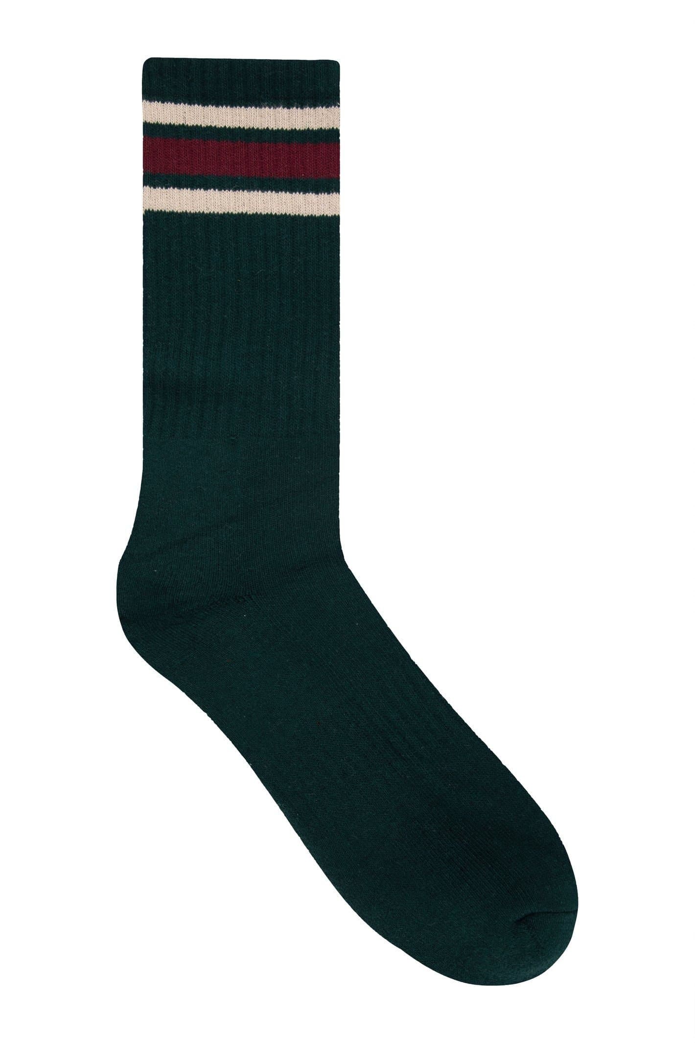 Weird Fish Weird Fish Men's Darwin Ribbed Boot Socks 3 Pack in Black