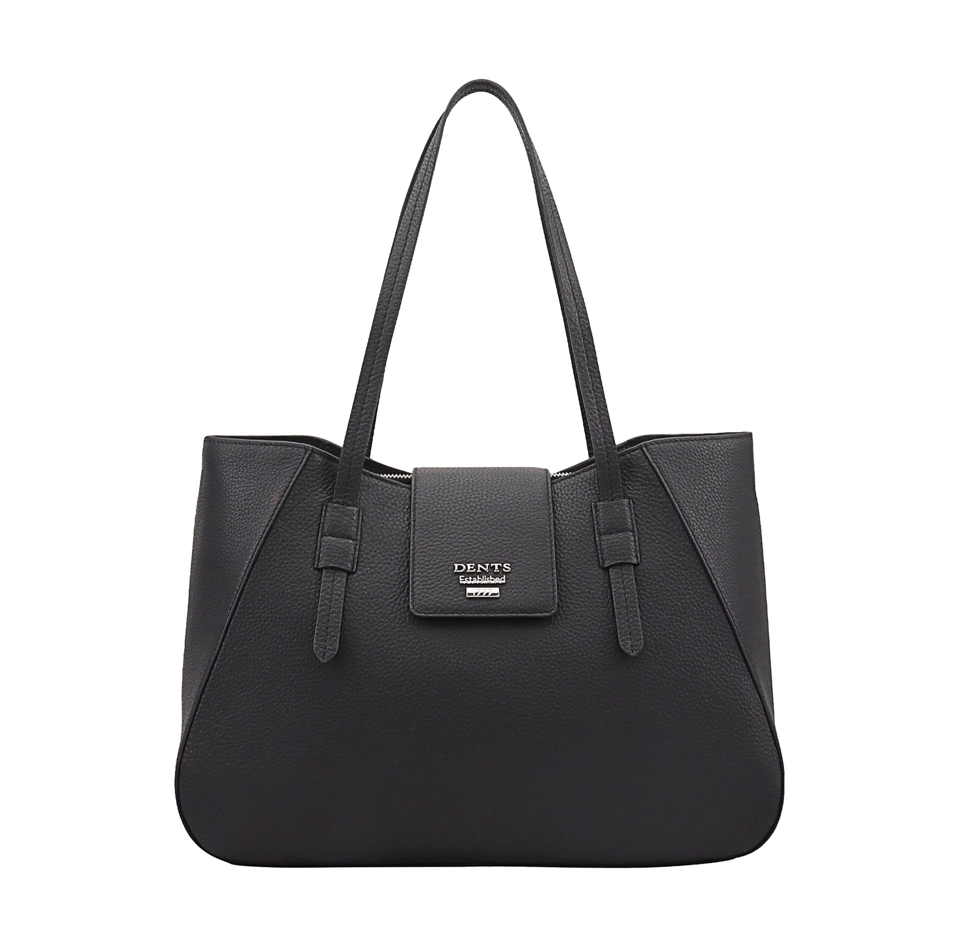 Dents Dents Women's Lumara Leather Shoulder Bag in Black