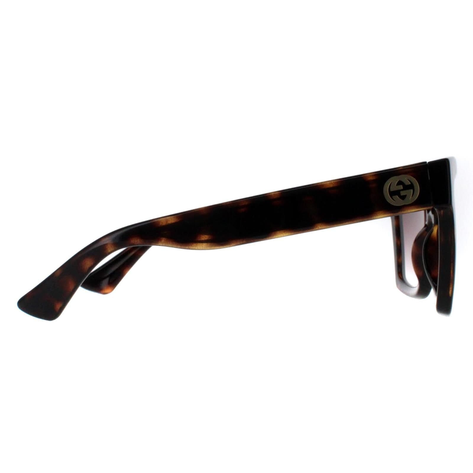 Gucci Gucci Women's Square Havana Brown Gradient GG1714S - 4