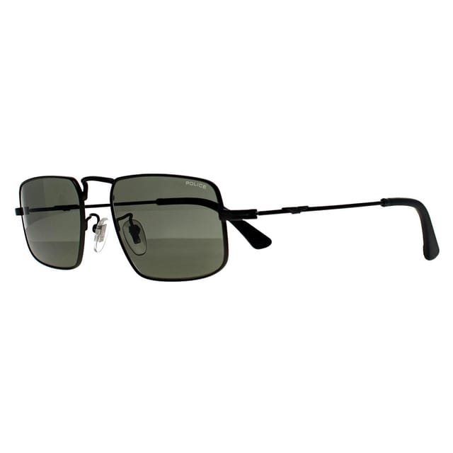 Police Police Men's Square Matte Gunmetal Green SPLN31 Origins Lite 19 in Grey - 2