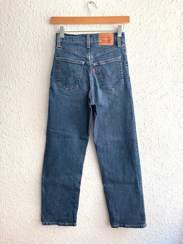 Levis Women's Levi's Ribcage Straight Denim Jeans (RRP£110) 25W27L