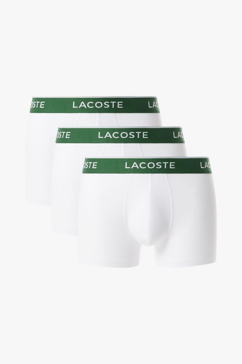 Lacoste Lacoste Men's 3 Pack Breifs White - 1
