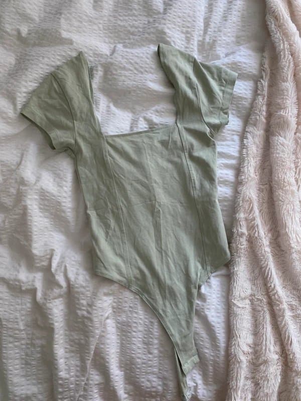 ASOS ASOS sage green bodysuit