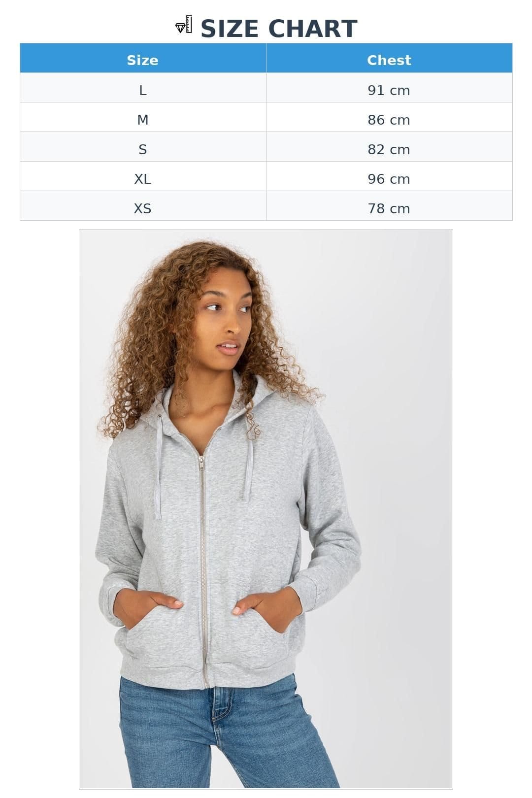 Love Lace Love Lace Women's Hooded Zippered Long Sleeve Sweatshirt in Grey - 4