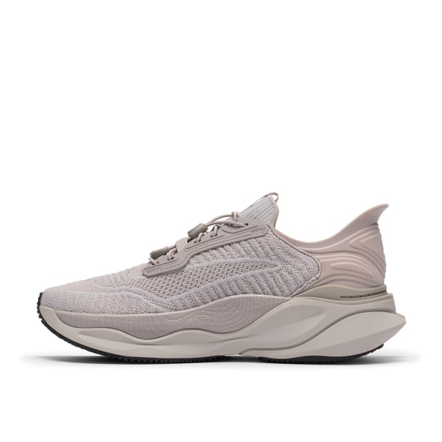 Clarks Clarks Men's Pace Rise Light Grey Trainers, Lace Up, Walking - 2