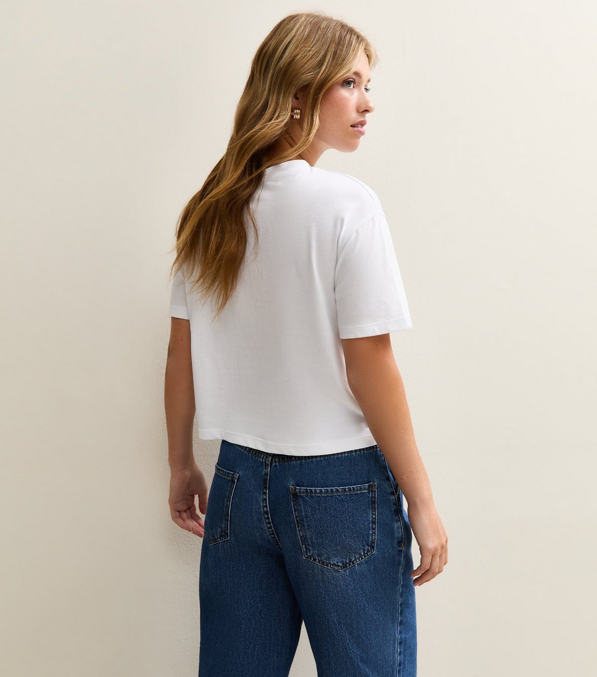 New Look Women's White Boxy Fit T-Shirt New Look - 4