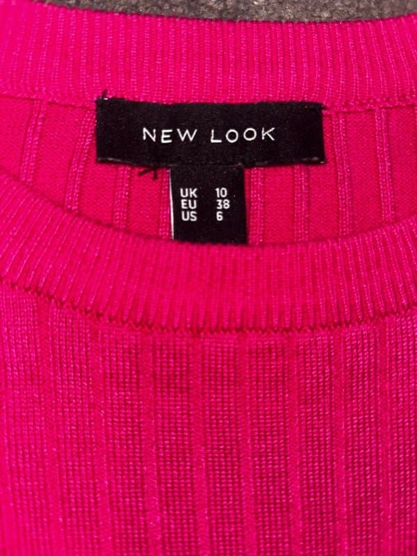 New Look Women’s hot pink long sleeve top