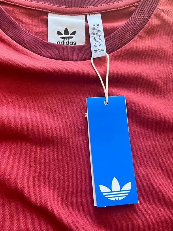 adidas Adidas Originals 3-Stripes T-Shirt – Red/Burgundy – Size XL – BNWT
