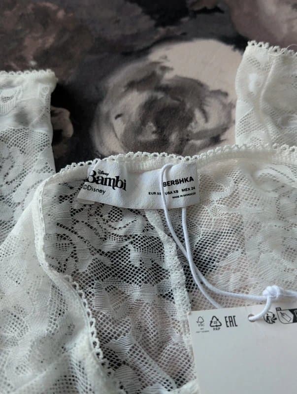 Bershka Bershka lace beach trousers