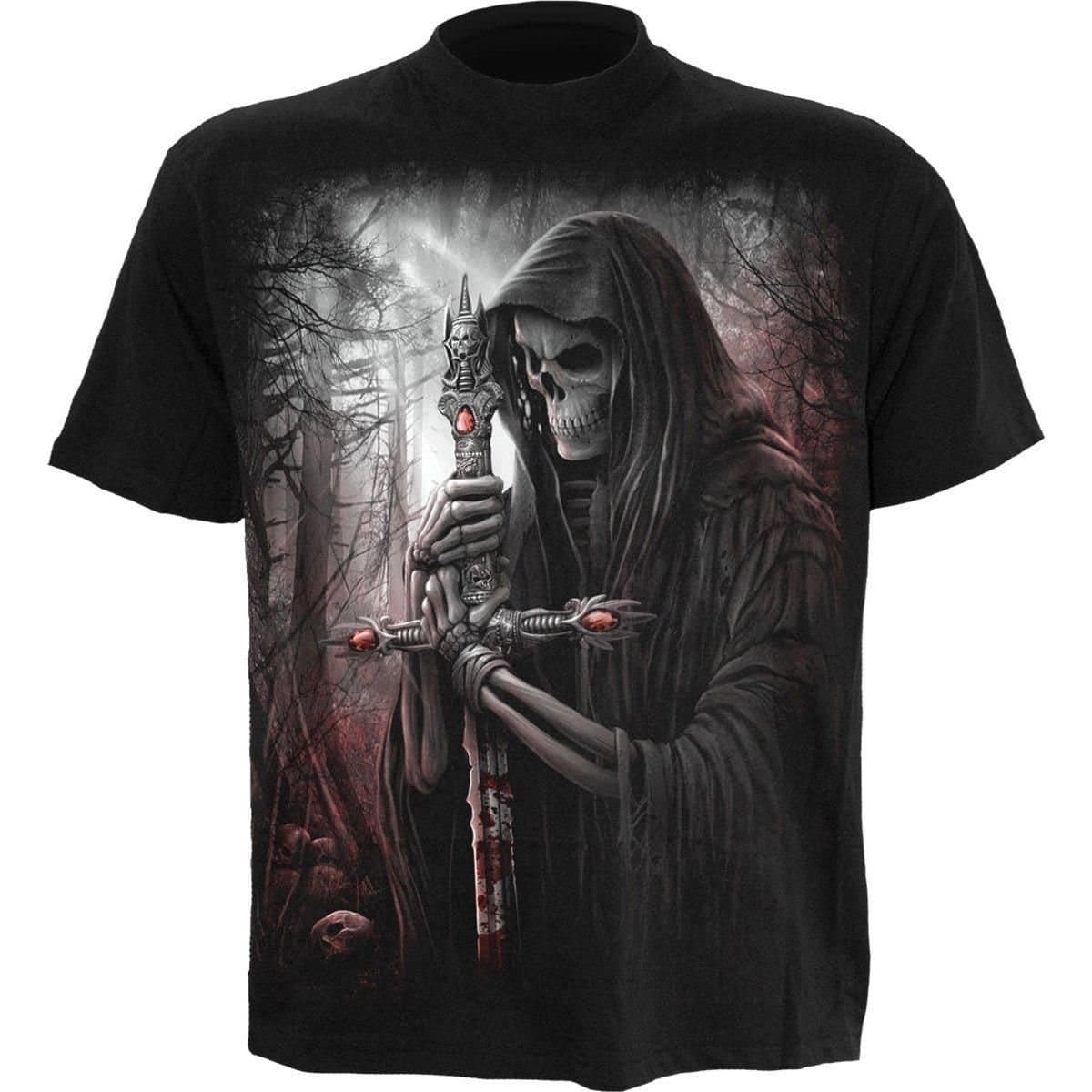 Spiral Spiral Men's SOUL SEARCHER - T-Shirt Black