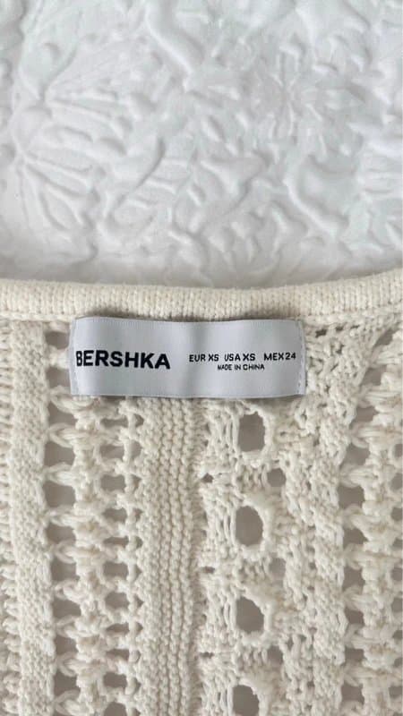 Bershka Crochet top