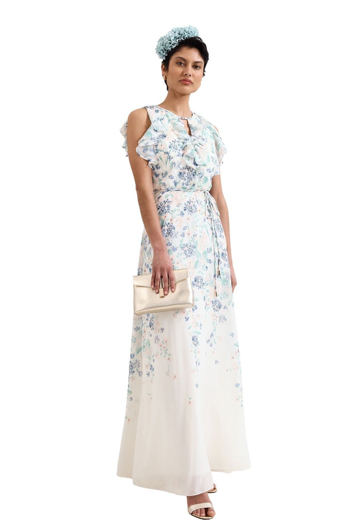 Phase Eight Phase Eight Women's Petite Rachel Dress in Warm White