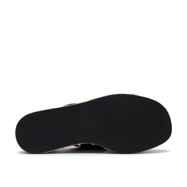 Clarks Clarks Women's Tessiah Mule Black Leather Mules, Wedge Sandals - 3