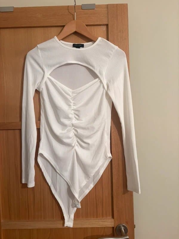 New Look White New Look bodysuit