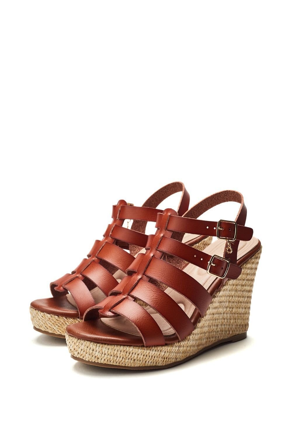 Moda In Pelle Moda In Pelle Women's 'Keelie' Porvair Wedges in Tan - 3