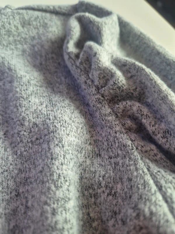 Dorothy Perkins Dorothy Perkins Grey Marl Knit with Diamanté Shoulder Detail - Size 12