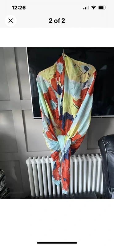 Silk Large 100 silk scarf
