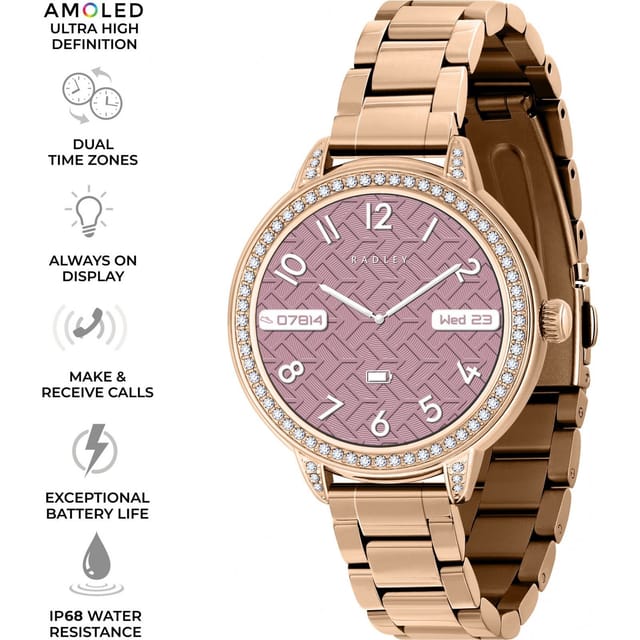 Radley Radley Women's RYS33-4024 Series 37mm Watch in Rose Gold - 2