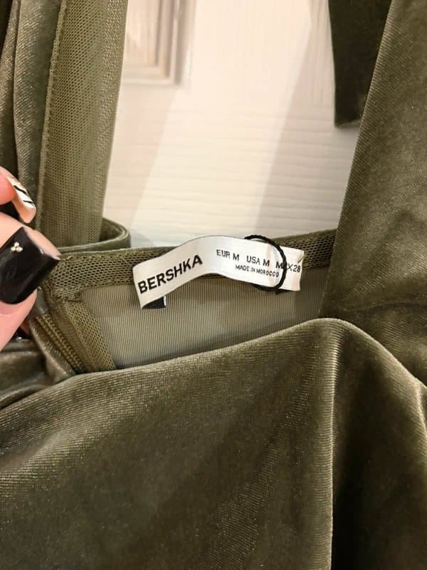 Bershka Halter neck dress