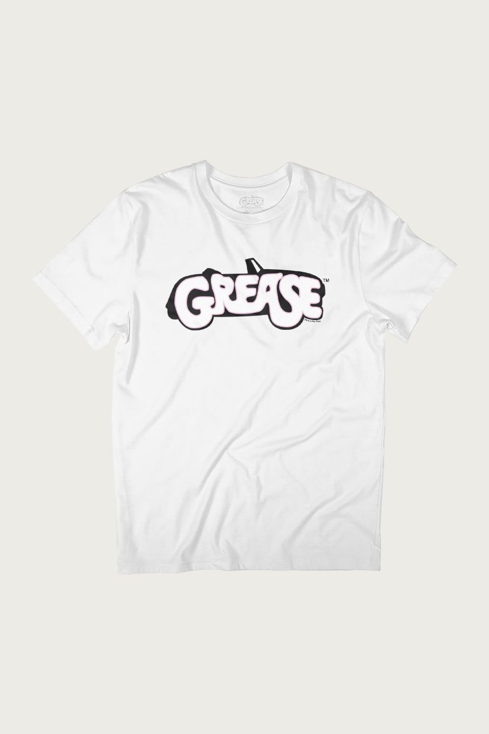 Grease Grease Men's Classic Car Logo T-Shirt in White - 2