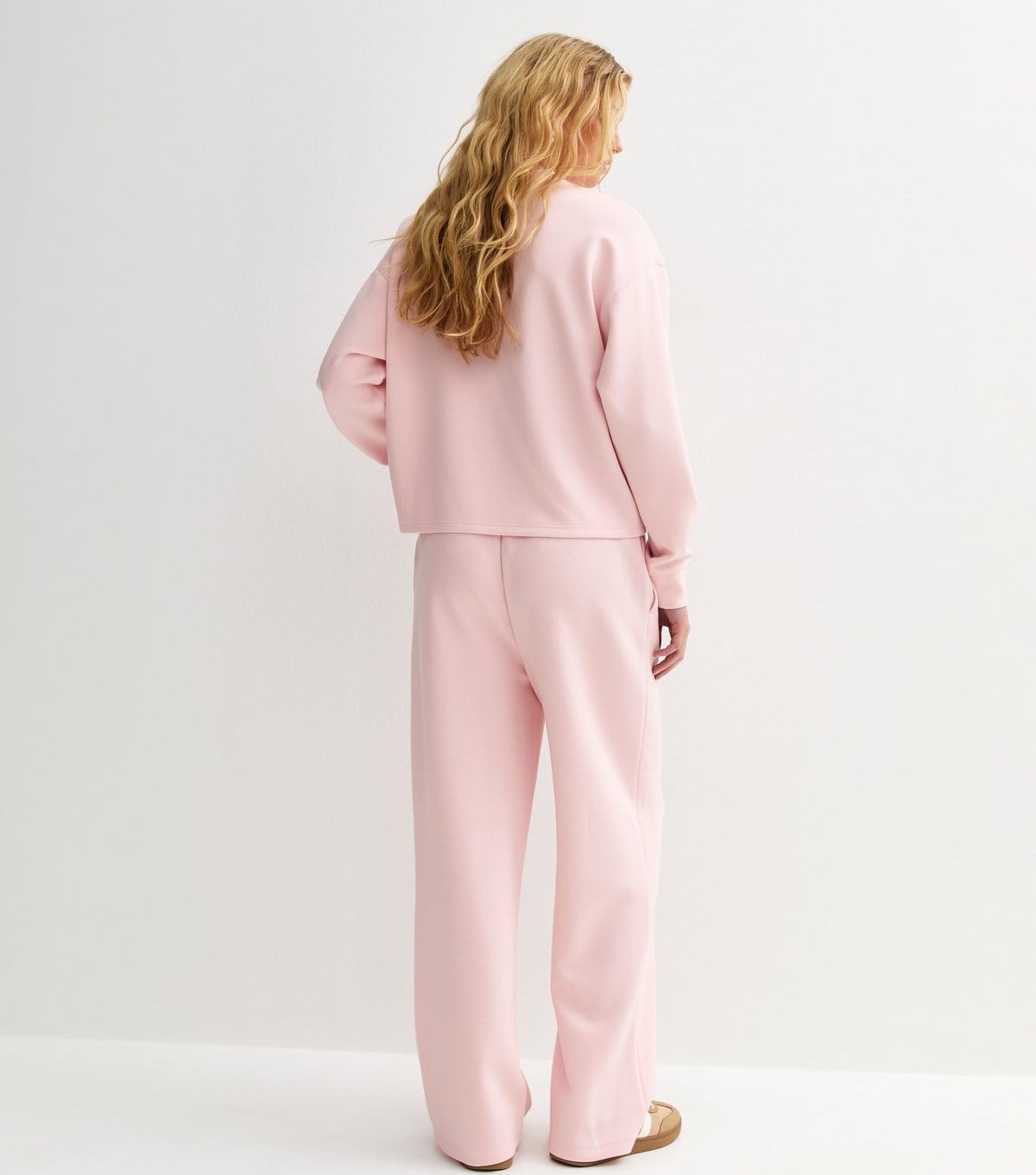 New Look Women's Premium Light Pink Jersey Joggers New Look - 4
