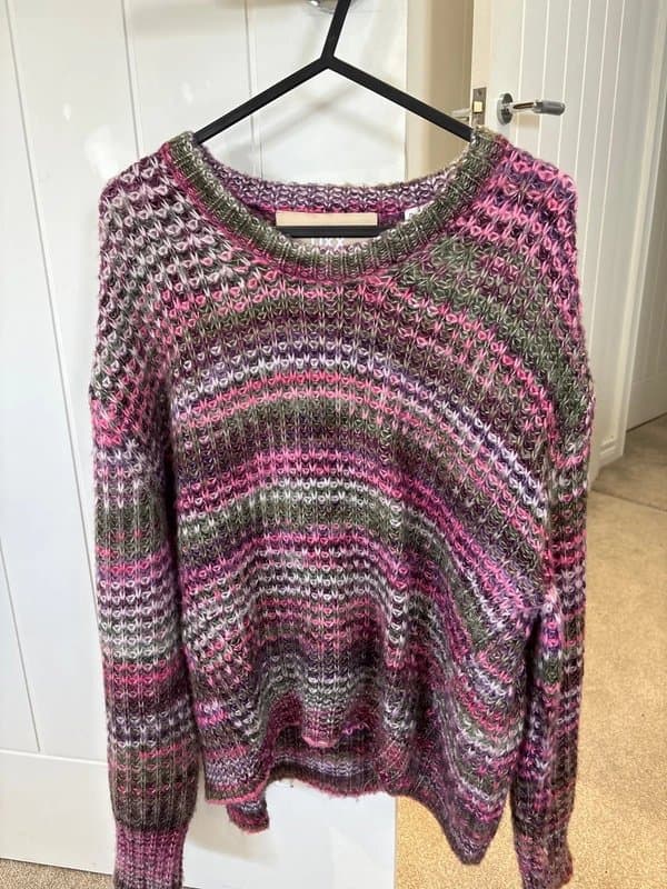 ASOS ASOS knitted sweater. Purple and pink. Size medium