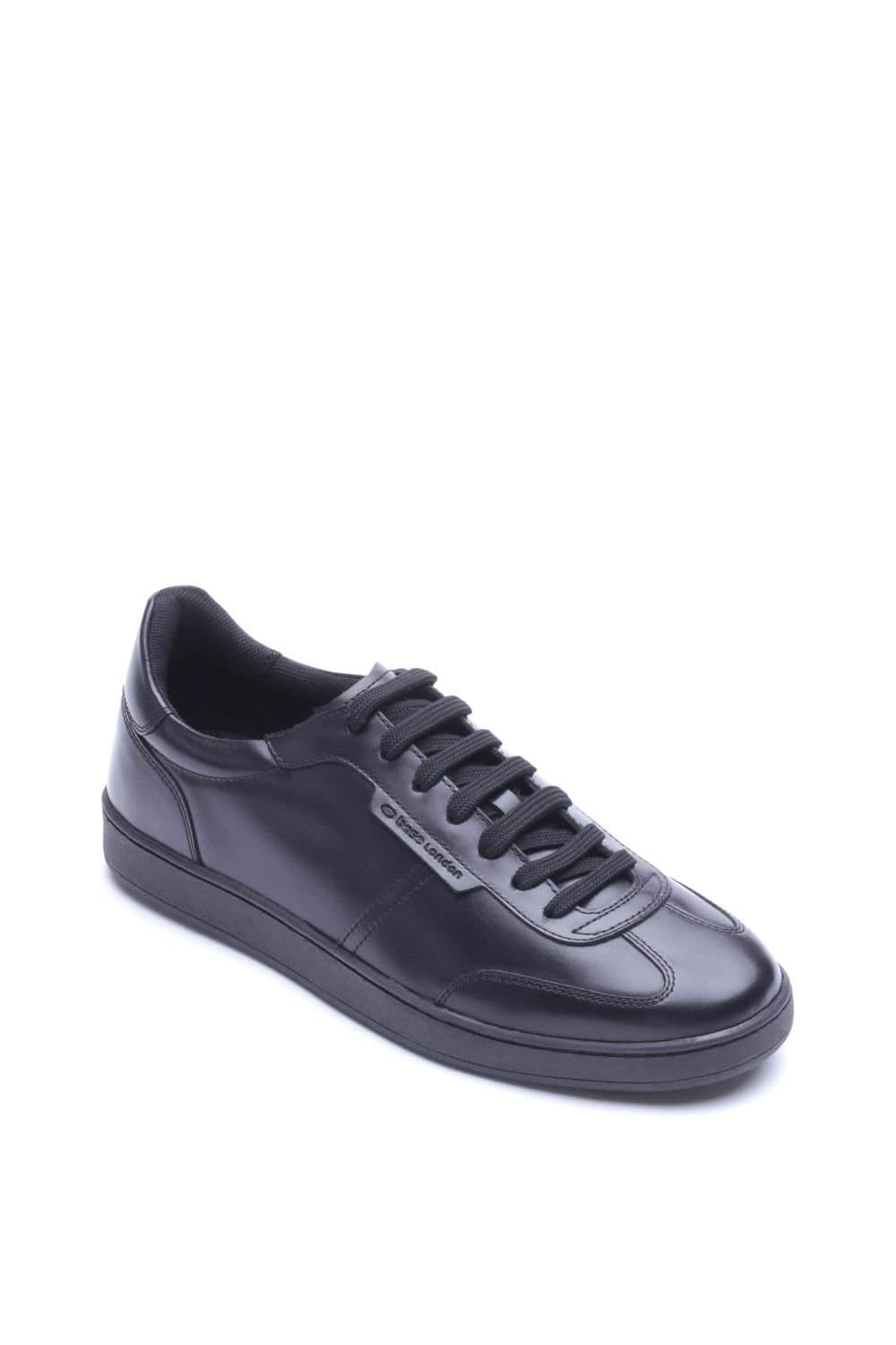 Base London Base London Men's Tucker Lace Up Trainer in Black