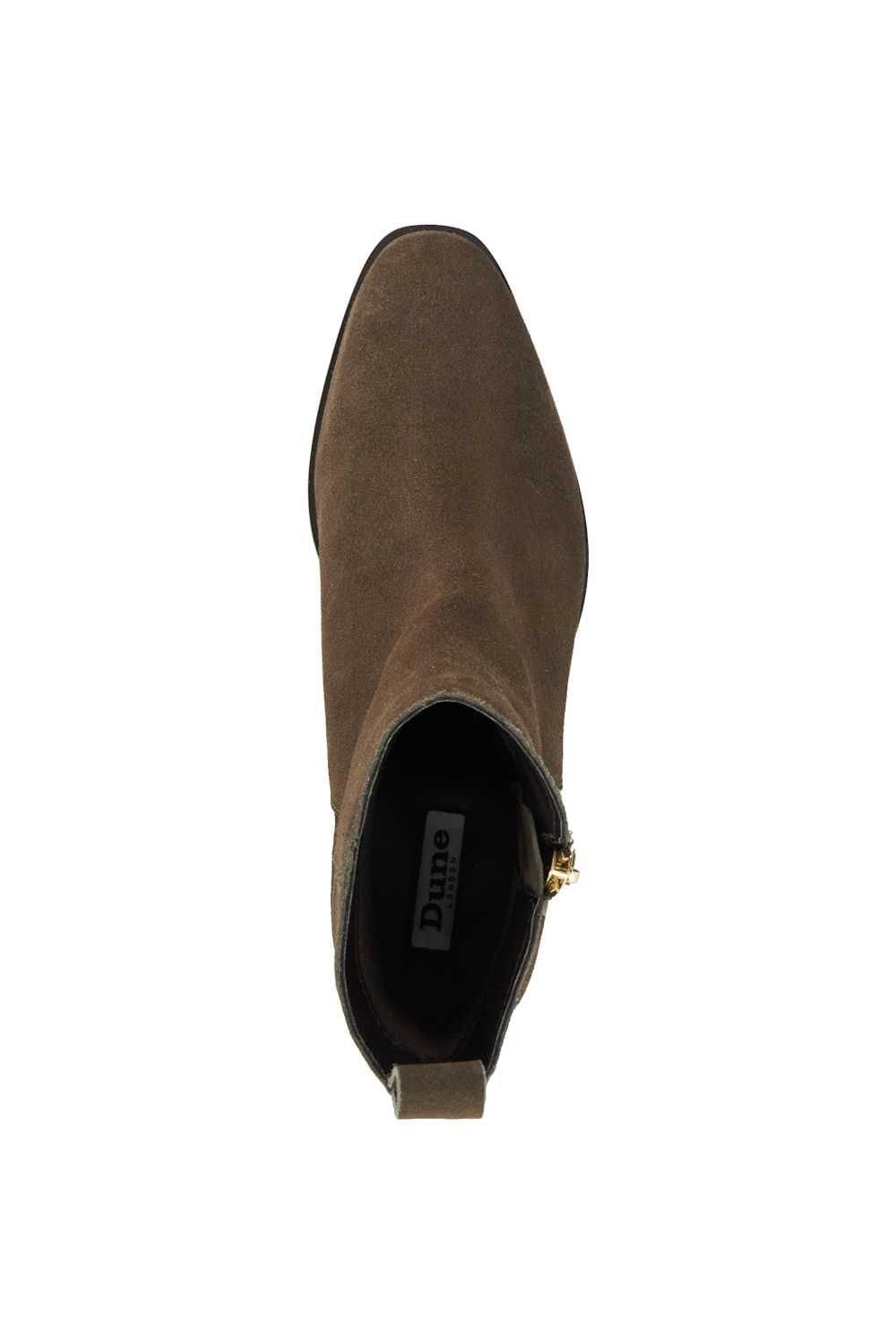 Dune London Dune London Women's 'Paxy' Suede Ankle Boots in Green - 4