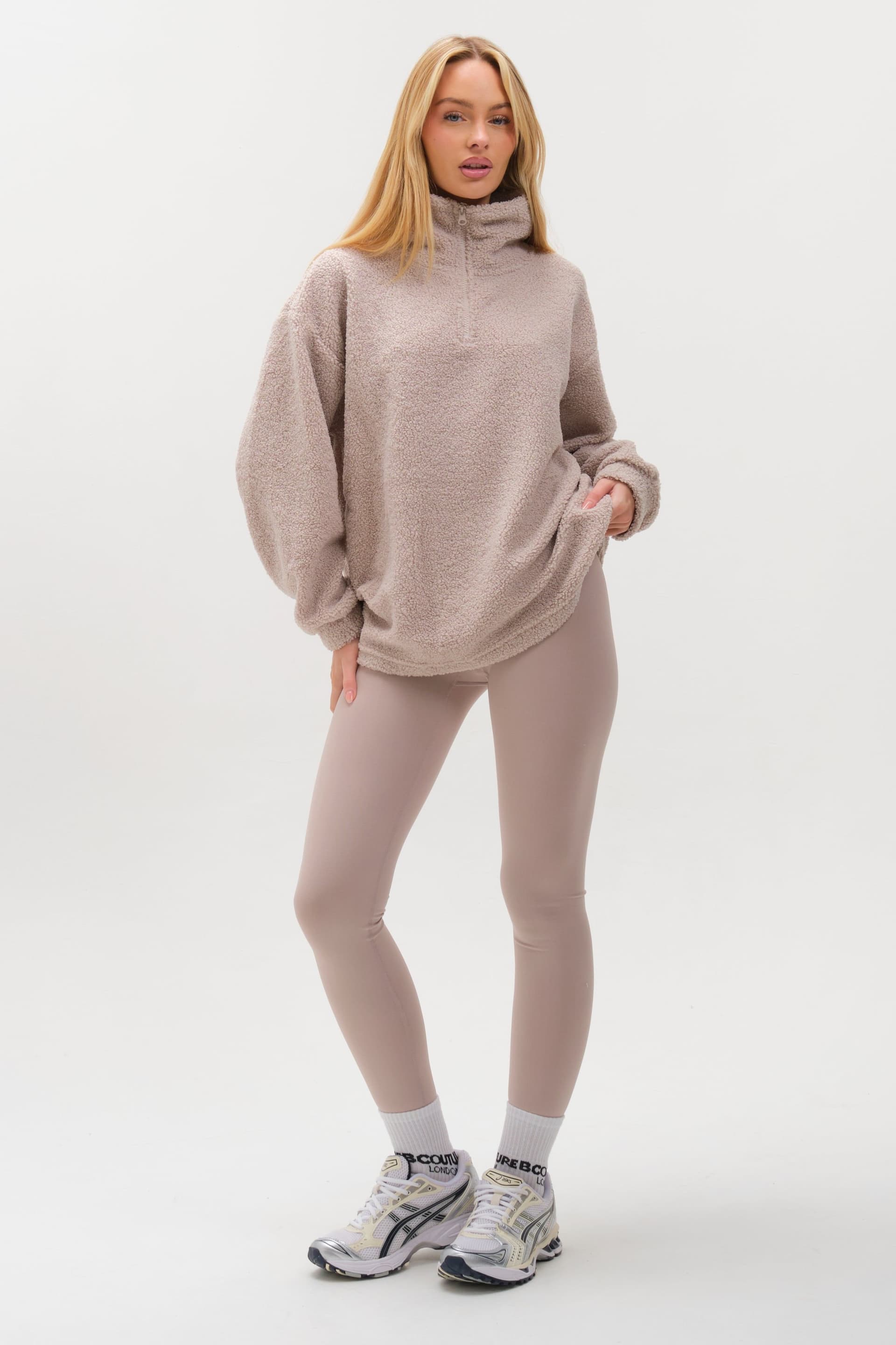 BCouture BCouture Stone Fleece & Leggings Set for Women