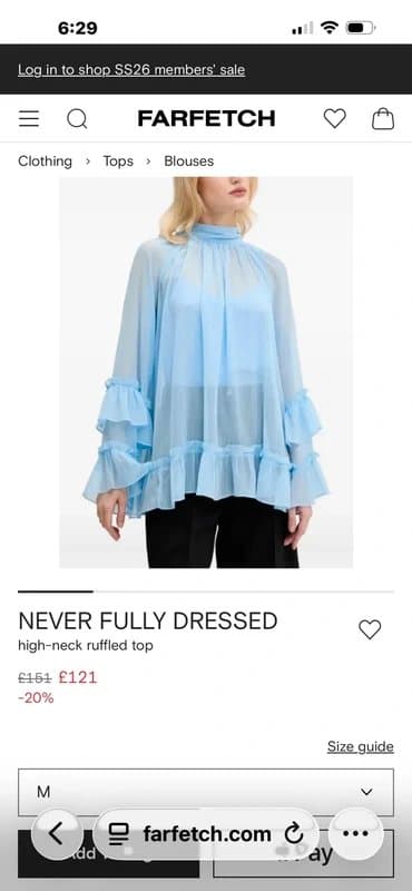 Never Fully Dressed Never fully dressed top