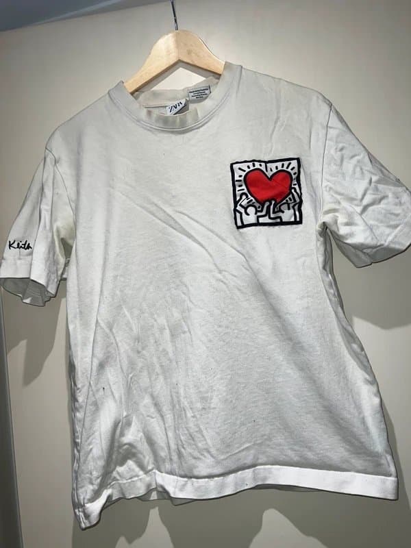 Zara Zara Keith Haring T shirt L