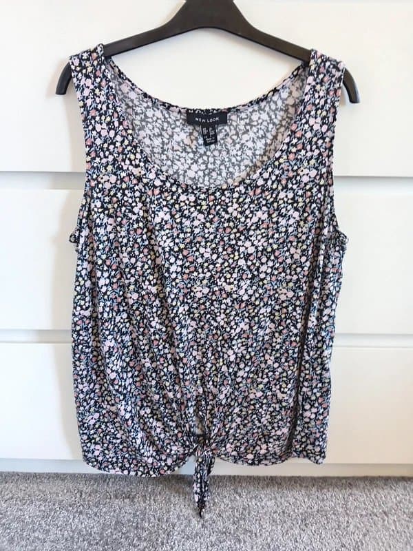 New Look New Look Floral Vest Top. Size 10.
