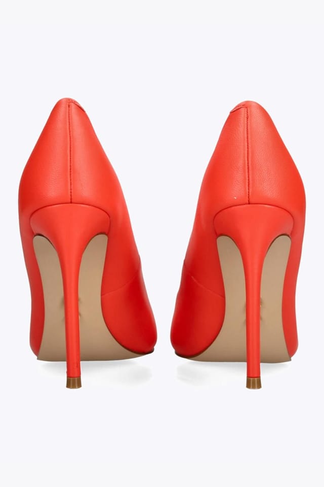 Steve Madden STEVE MADDEN Women's 'Thrive Red' Leather Heels in Red - 3