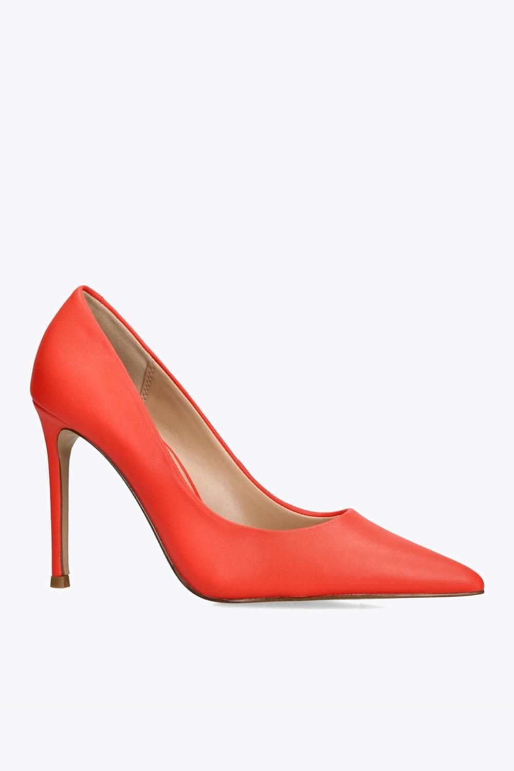 Steve Madden STEVE MADDEN Women's 'Thrive Red' Leather Heels in Red - 4