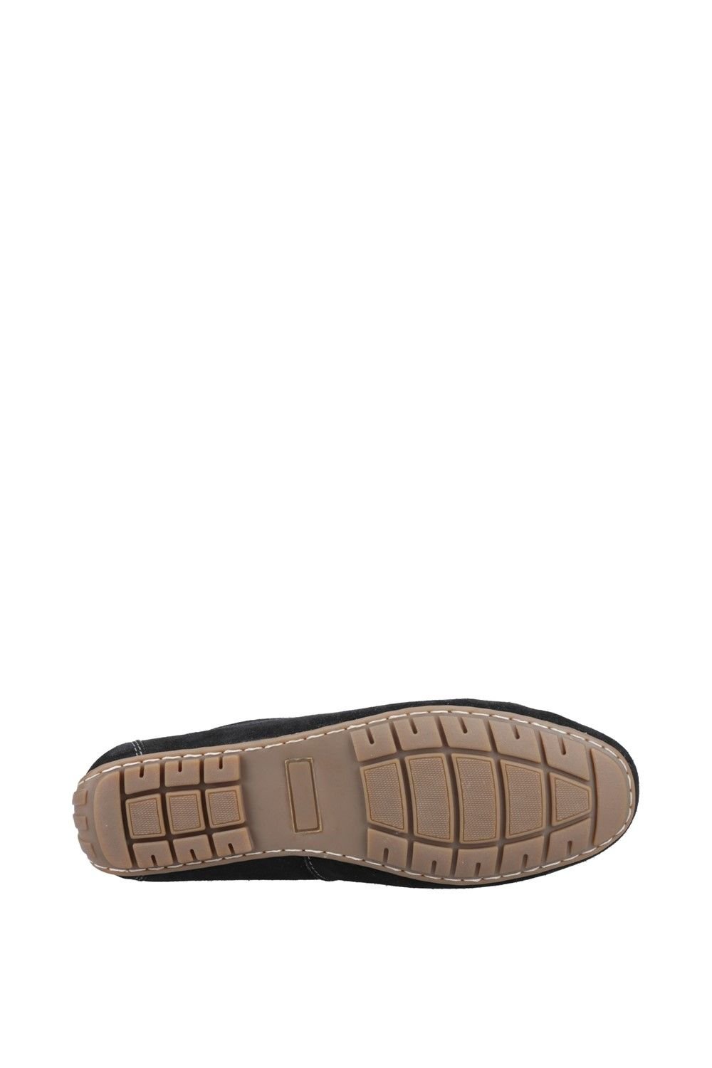 Hush Puppies Hush Puppies Men's Ralph Suede Shoe in Black - 3