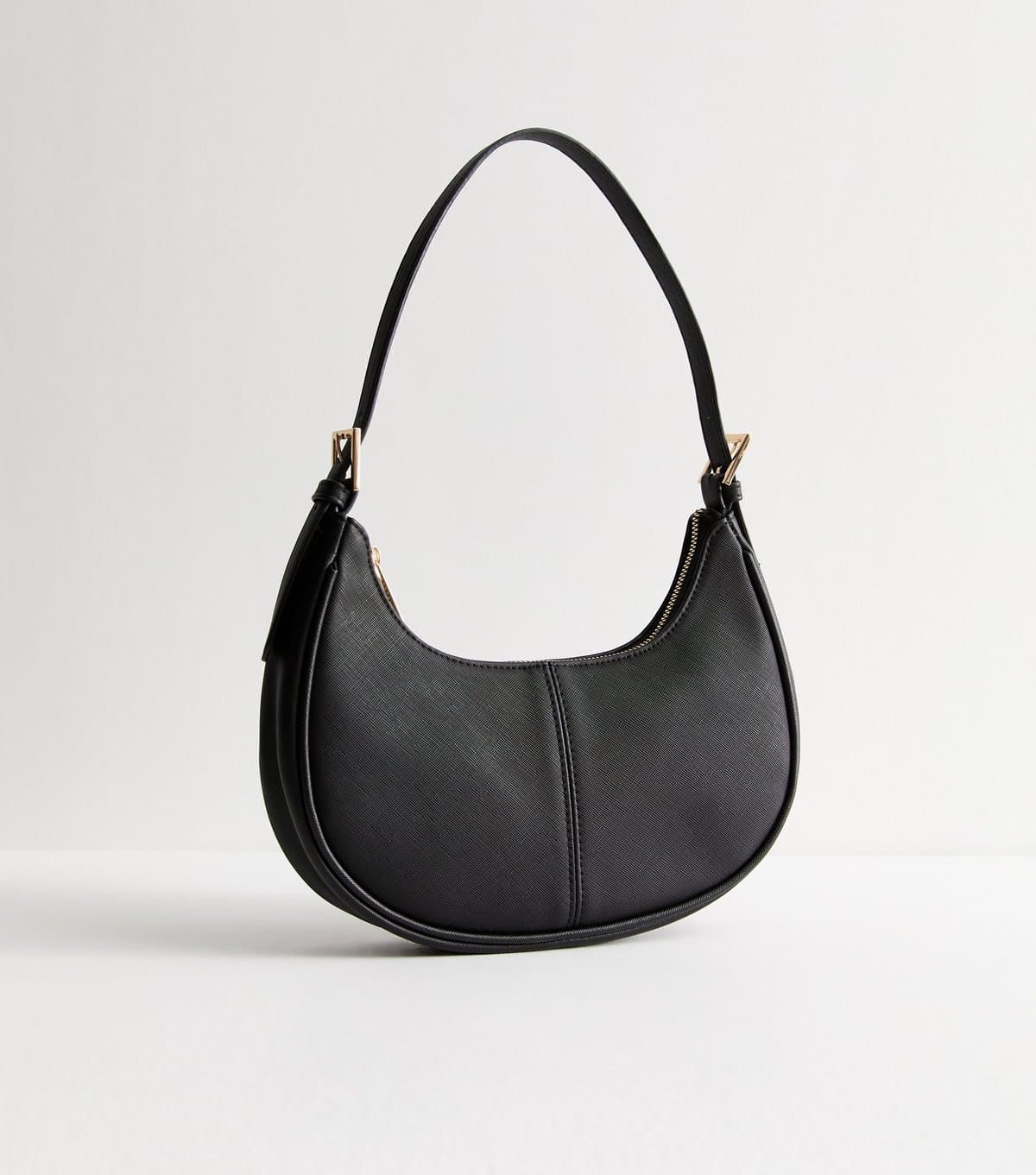 New Look New Look Black Faux Leather Shoulder Bag