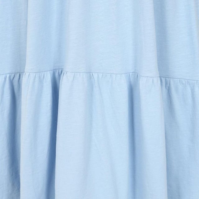 Lazy Jacks Lazy Jacks Women's Tiered Dress in Baby Blue - 3