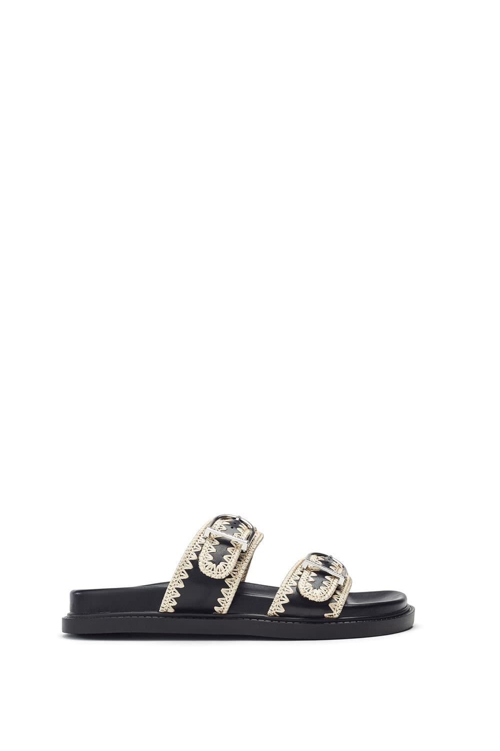 Moda in Pelle Moda In Pelle Women's 'Kerriki' Porvair Sandals in Black