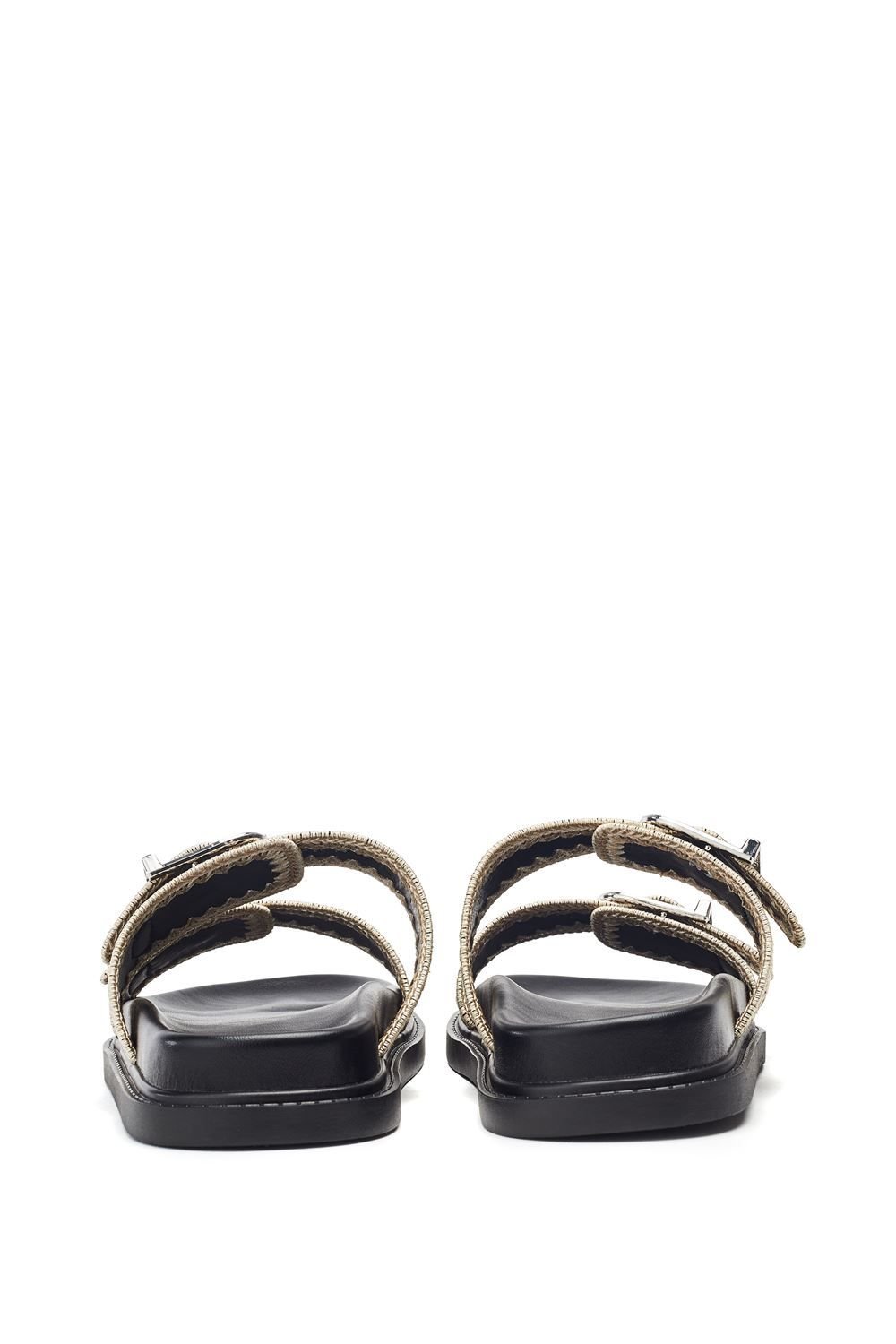 Moda In Pelle Moda In Pelle Women's 'Kerriki' Porvair Sandals in Black - 3
