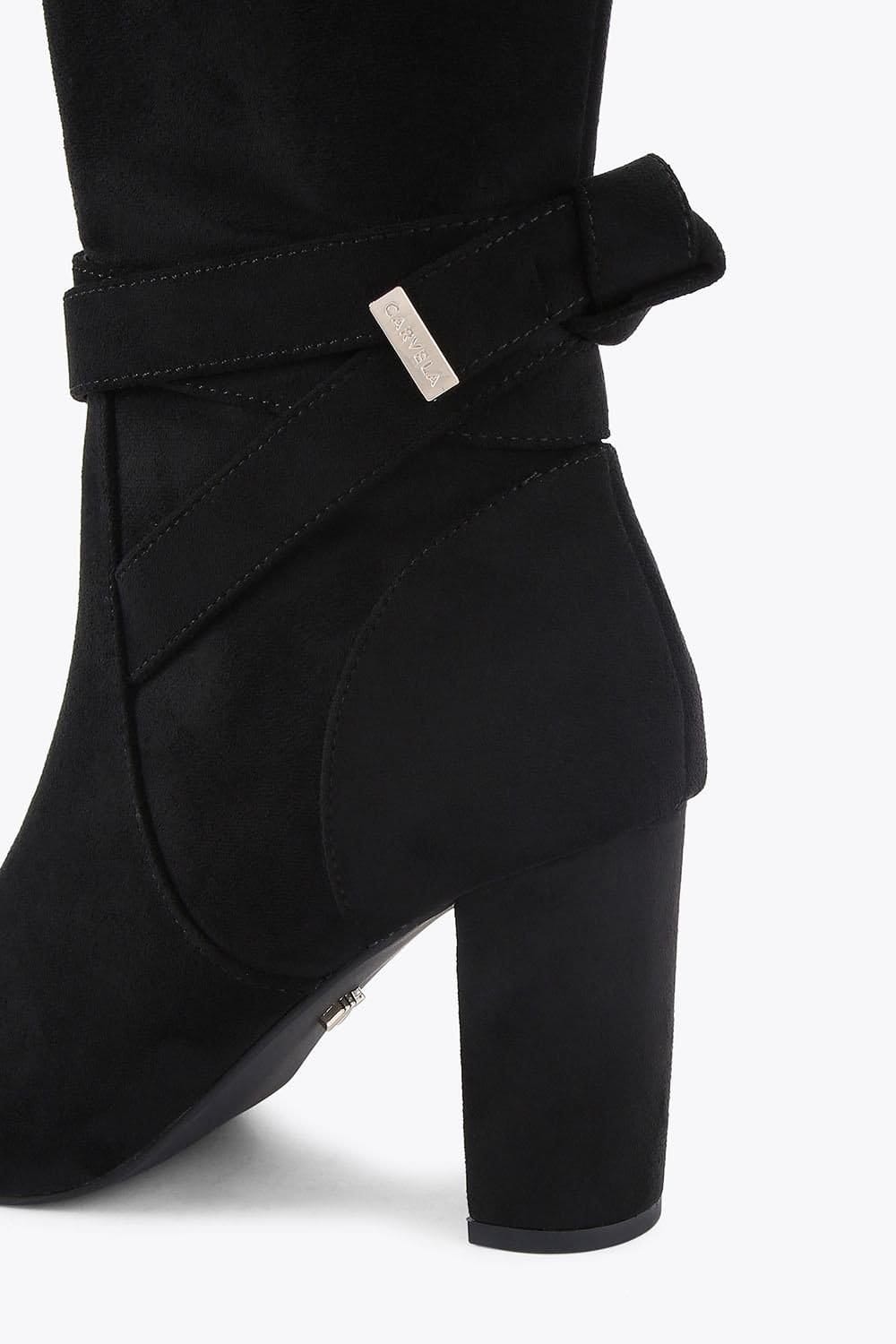 Carvela Carvela Women's 'Tempt High Leg Wide Fit' Boots in Black - 4