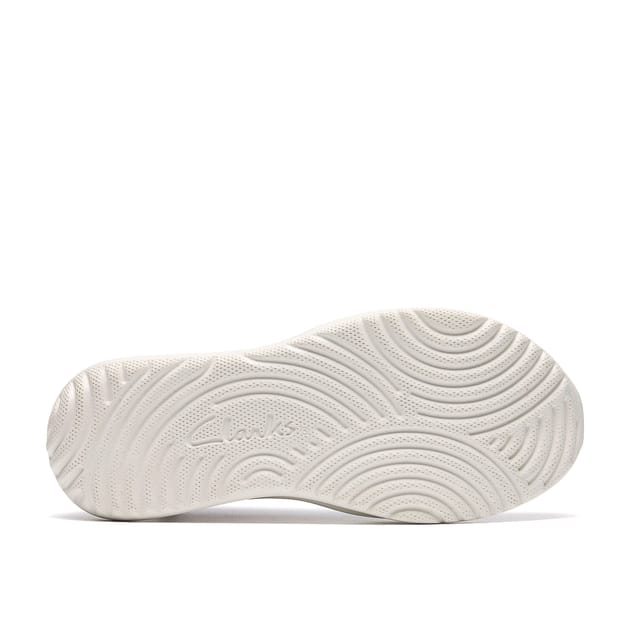 Clarks Clarks Women's Solevana Weave Pale Grey Slip Ons - 3