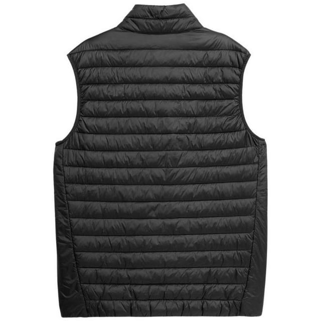 4F 4F Men's SS23TDJAM082 Body Warmer in Black - 2